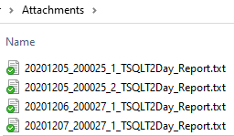 Email attachments saved with VBA